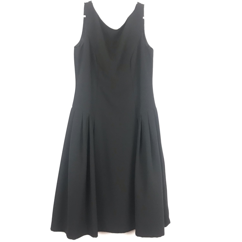 Coldwater creek black size6 classy dress